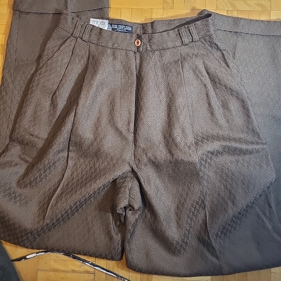 VTG Mr.Jax/Melanie Lyne 100% Wool Pants Woman Size 10 Canada Made - Picture 2 of 5